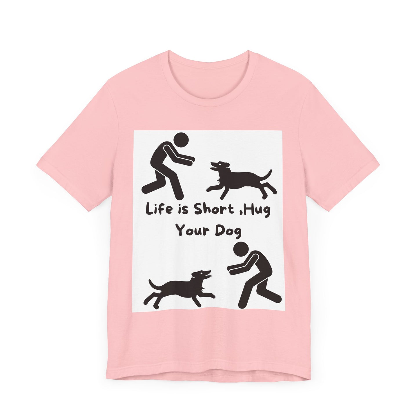 "Hug Your Dog" Unisex Tee – Spread Love & Positivity