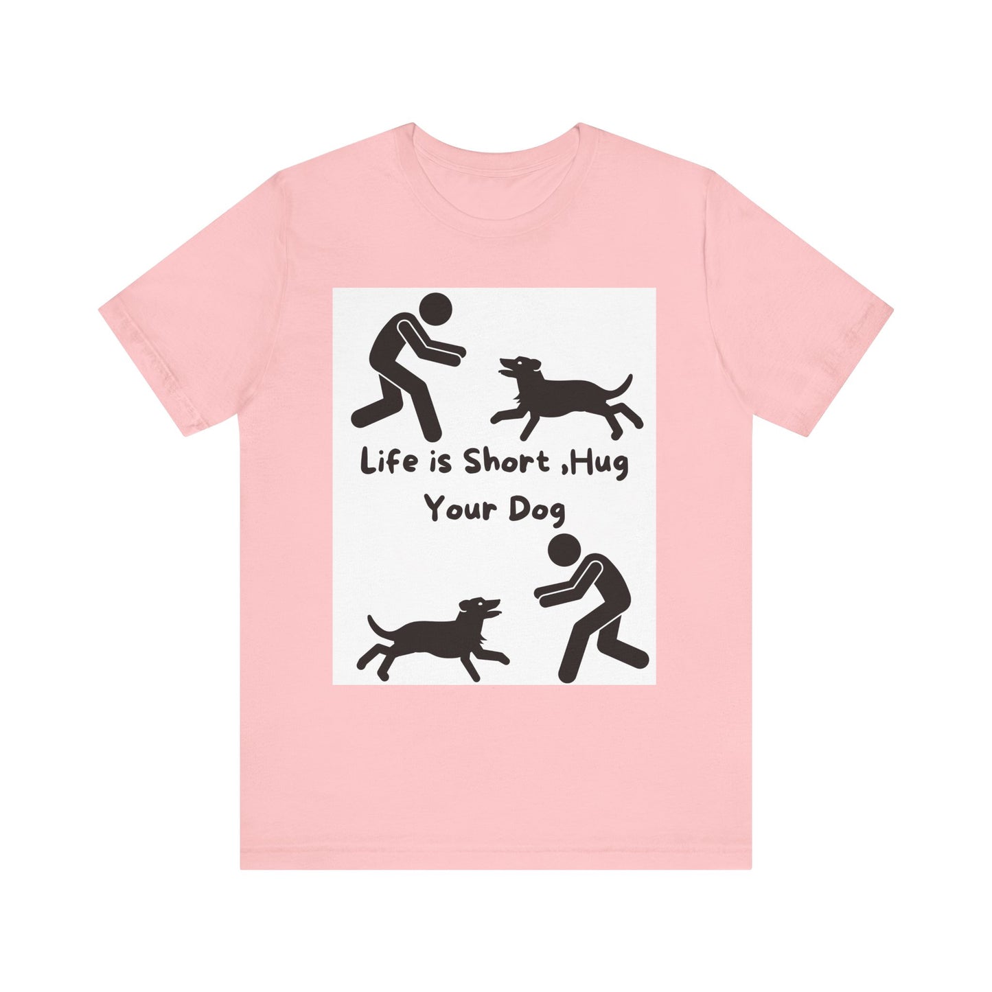 "Hug Your Dog" Unisex Tee – Spread Love & Positivity